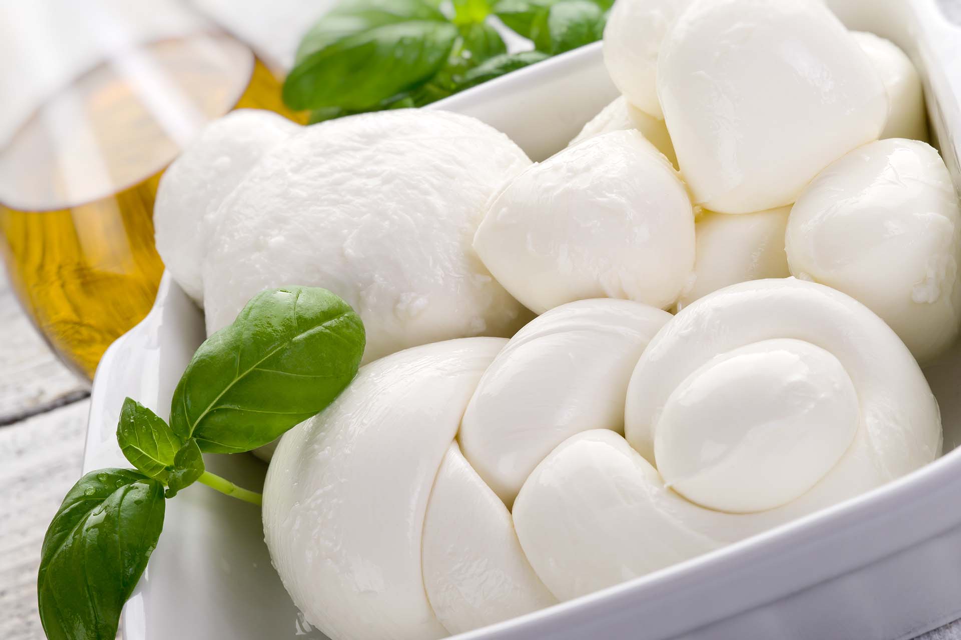 mozzarella treccia